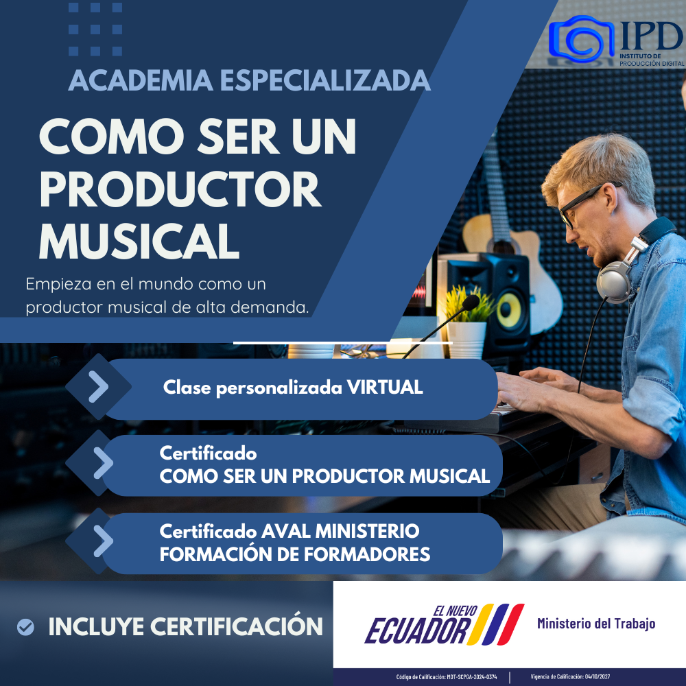 Como ser un productor musical