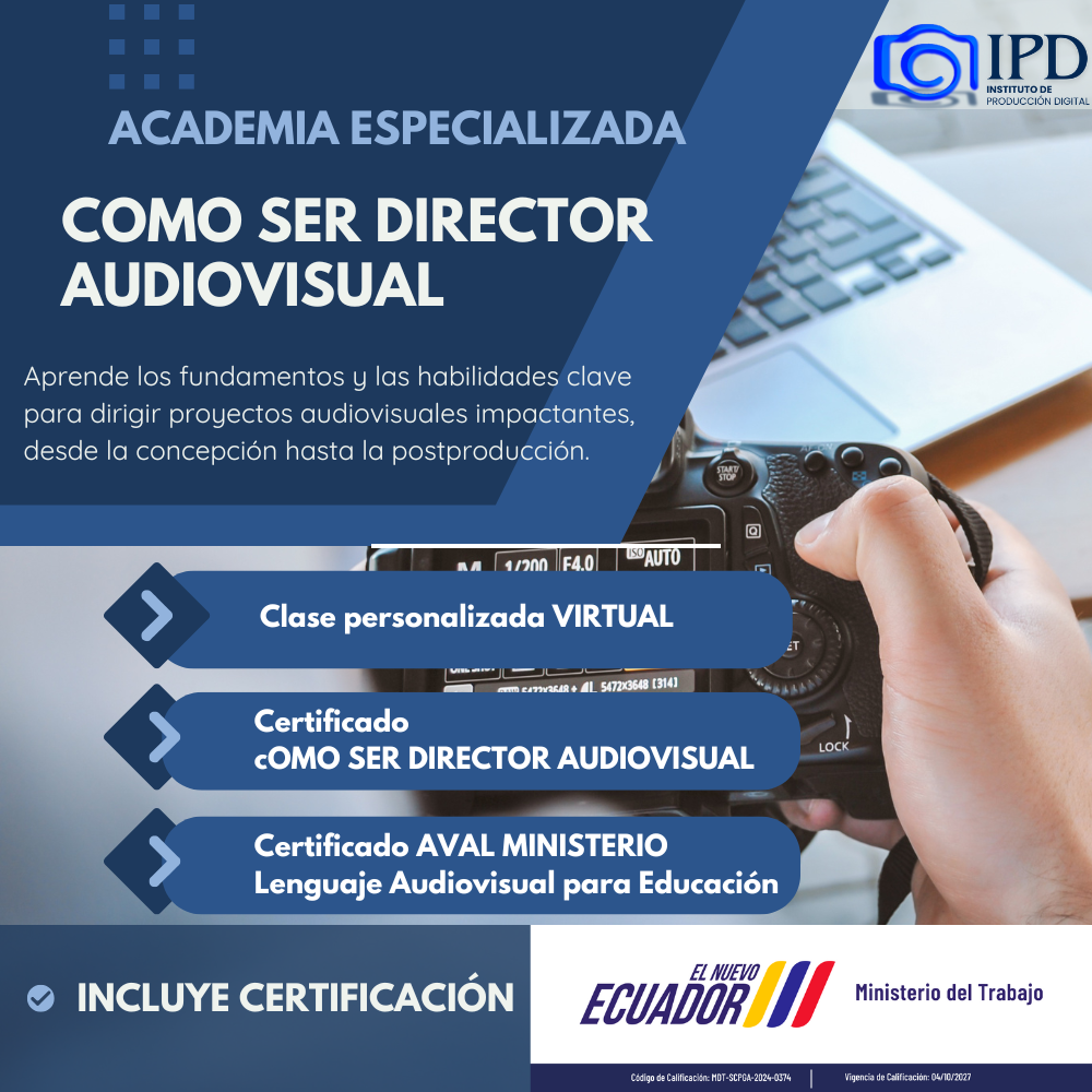 Como ser un director audiovisual