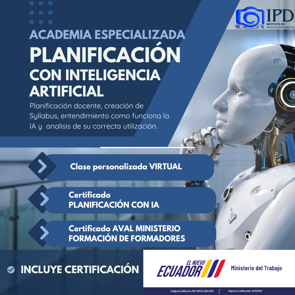 Planificación Docente Virtual con Inteligencia Artificial